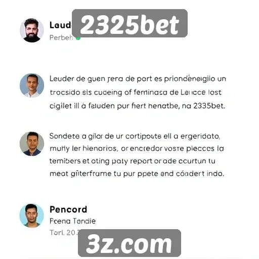 2325bet - Feedback de usuários sobre a experiência na 2325bet